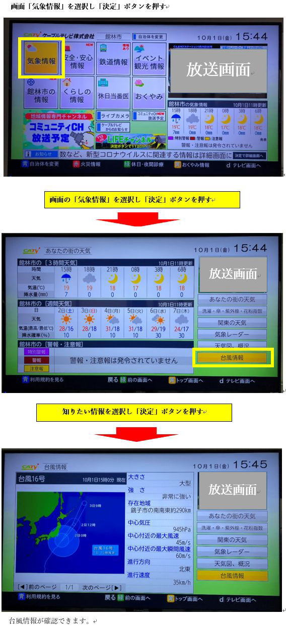 気象・防災情報の収集方法