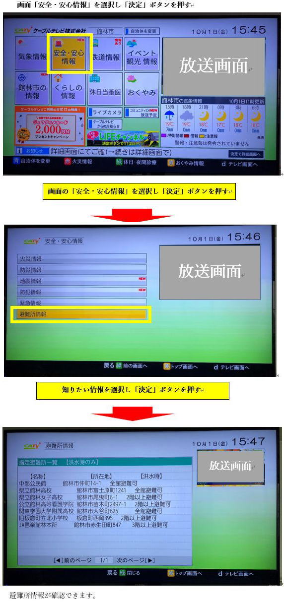 気象・防災情報の収集方法